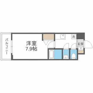 Flair Namba【2階】の間取り