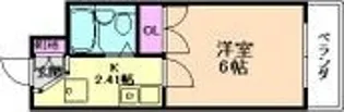 ハーバーコート神戸【1階】の間取り