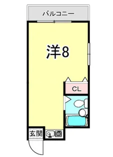 パイントーリ南郷【1階】の間取り
