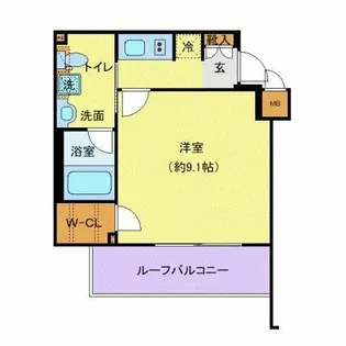 アルテシモ カーロ【4階】の間取り