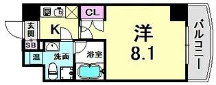 FORYOU神戸 灘【2階】の間取り