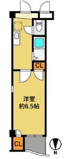 ドエル天満橋【11階】の間取り