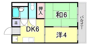 甲南ビル【3階】の間取り