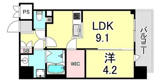 SDグランツ神戸Peninsula【3階】の間取り