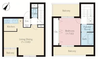 MAISON YUTENJI【3階】の間取り