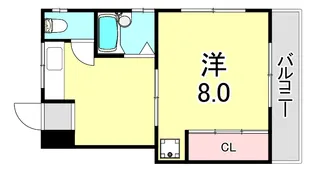 メゾンド大井【3階】の間取り