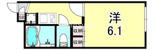 サニーガーデン宝塚【2階】の間取り