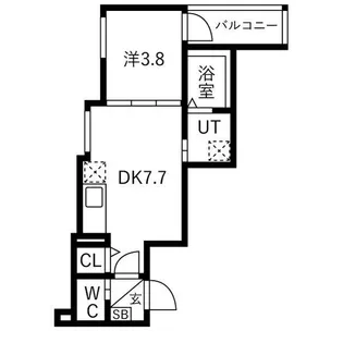F asecia beseelt【2階】の間取り