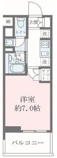クレストコート靭公園 THE CLASS【5階】の間取り