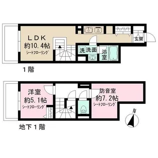 Admiral Himonyaの間取り