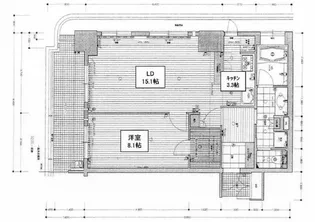 リーガルタワー船場【15階】の間取り