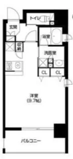 アーバネックス北浜【6階】の間取り
