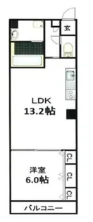 ブラービ南船場【2階】の間取り