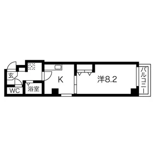 プレアデス本田【7階】の間取り