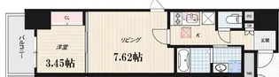 CAVANA本町【11階】の間取り