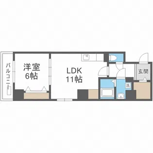 プレシャス【8階】の間取り