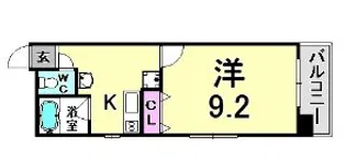 カーヨパレス二宮【1階】の間取り