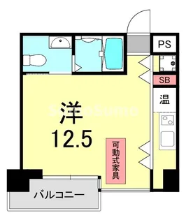 エスキュート魚崎【4階】の間取り