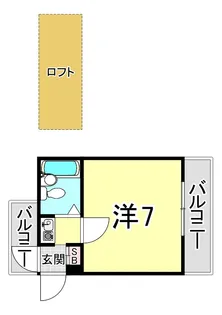サンパレス21甲陽園【3階】の間取り