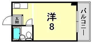 甲子園ピース【4階】の間取り