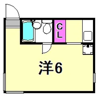 フラッツ塚口【2階】の間取り