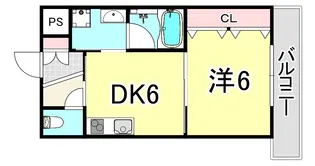 Mr.プレジデント【5階】の間取り