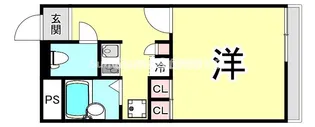 レオパレス道意1号【1階】の間取り