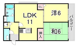 シャルマンドミール【3階】の間取り