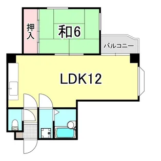 スリージェ甲子園Ⅰ【2階】の間取り