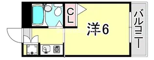 エルグランデモンド【3階】の間取り