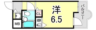 MIZUKI夙川【1階】の間取り
