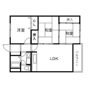 リョウジュ名次【1階】の間取り