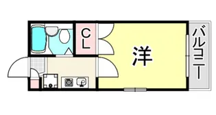 レオパレスNAKAJIMA【1階】の間取り