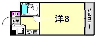西北チェリーマンション【2階】の間取り