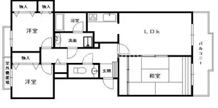 シュネルパーク・レジデンス【3階】の間取り