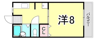 フォレストコート【1階】の間取り