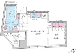 ステラメゾン三軒茶屋【4階】の間取り