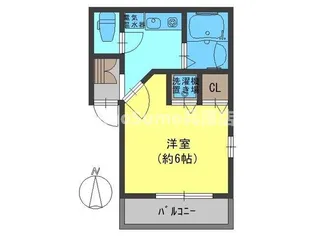 シティハイツ金平【3階】の間取り