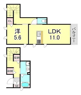 メゾン大谷の間取り