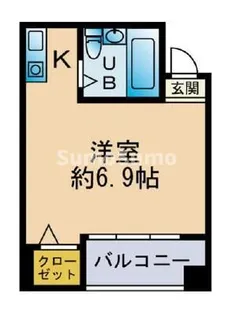 メゾンハマダ【2階】の間取り