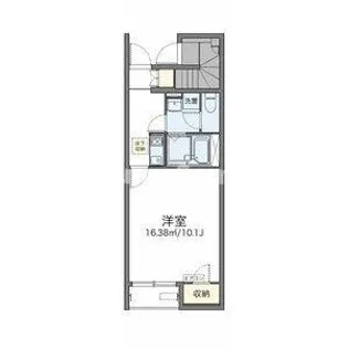 レオネクストサンルージュ 池田【1階】の間取り