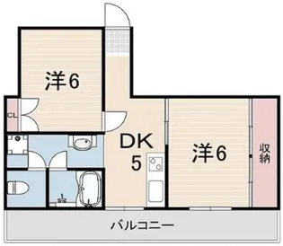 光ガーデン【4階】の間取り
