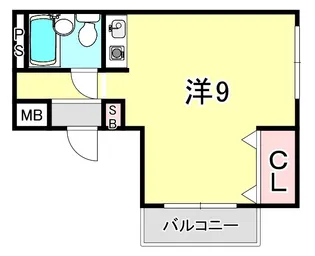 八紘ビル【3階】の間取り