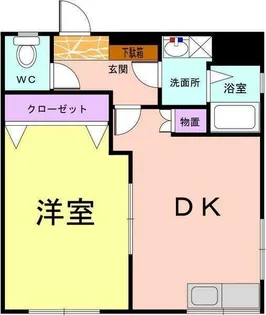 イナオカビル永沢町【5階】の間取り