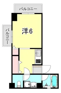 シティライフ六甲道Ⅲ【5階】の間取り