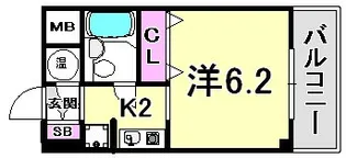 オーク&パートナーズビル【3階】の間取り