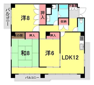 丸一ビル【3階】の間取り