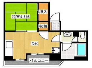 トーアハイツ【5階】の間取り
