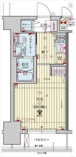 ファーストフィオーレ神戸元町【8階】の間取り
