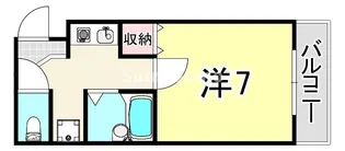 灘南ビル【3階】の間取り